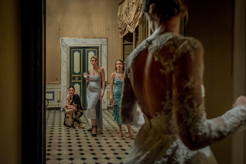 Bride with her girls.