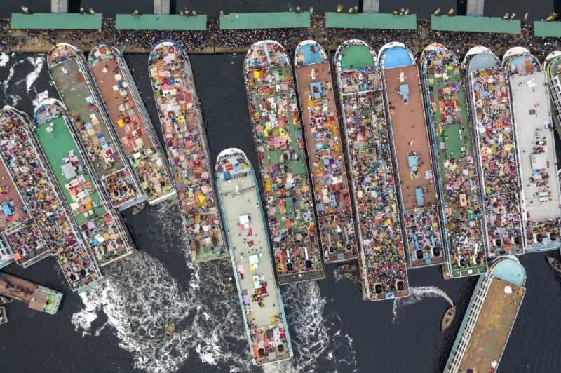 Ferry boats, Dhaka
