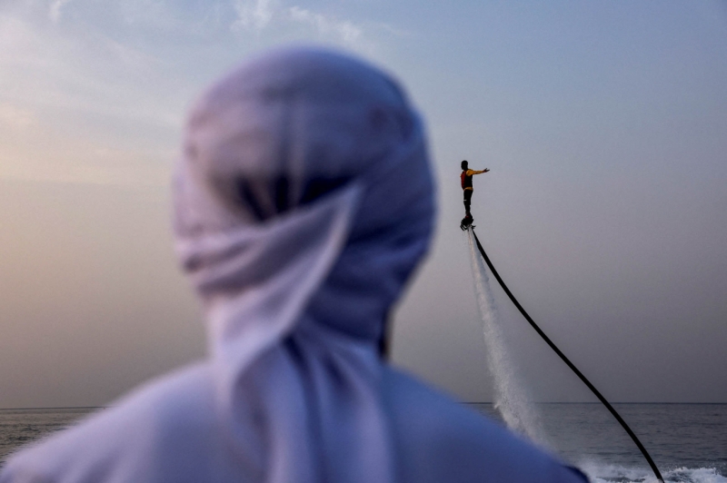 Flyboarding in Oman