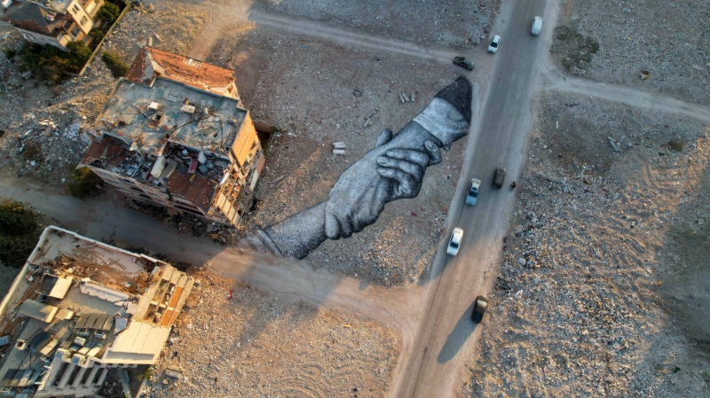 şehirdeki yaşam izleri