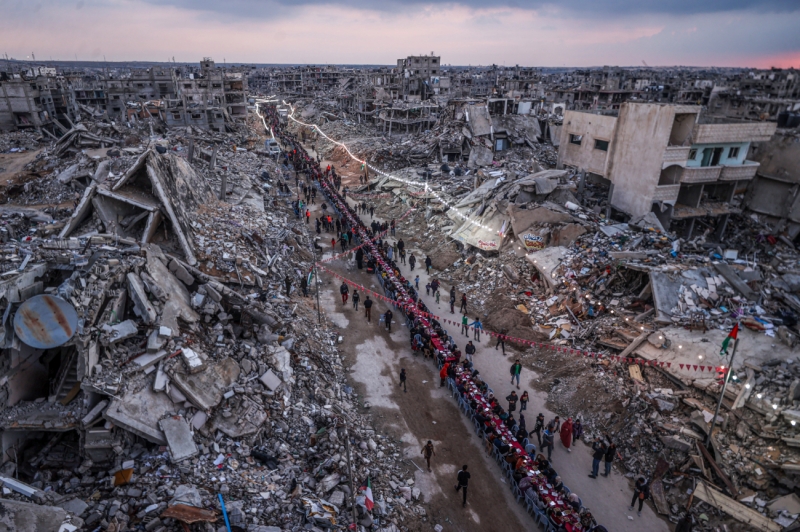 A Lifeline in the Rubble