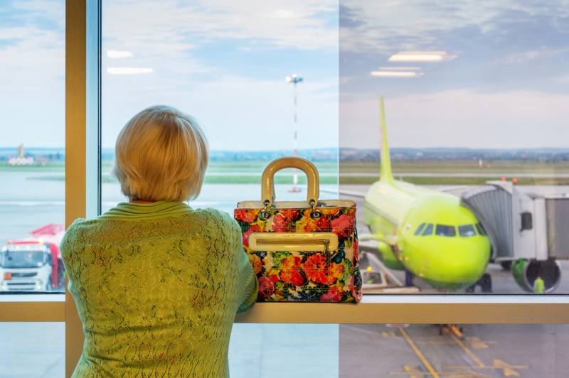 Waiting at the airport