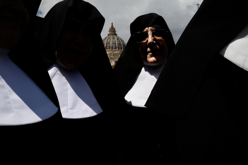 Nuns at the conclave