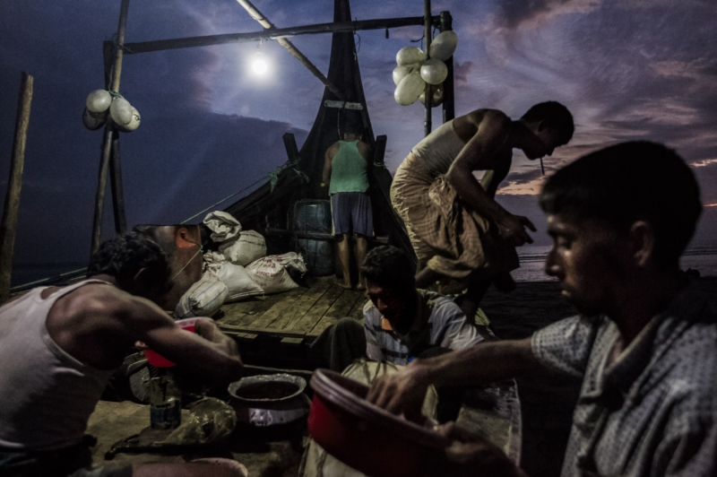 Rohingya Refugee Fishermen