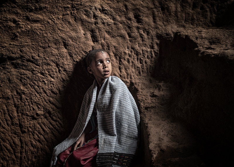 Girl in the Rock-hewn Churches