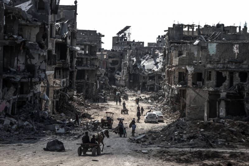 Destruction in Khan Yunis