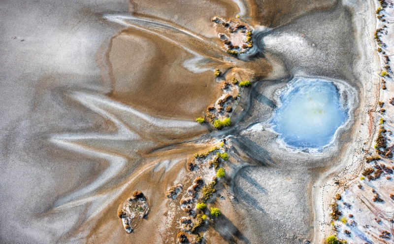 Intertidal Aerial Art