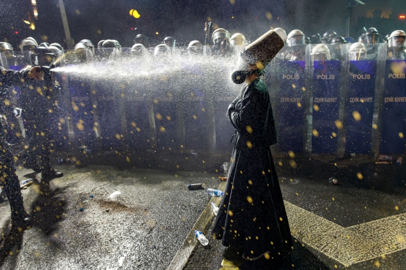 WHIRLING AGAINST PEPPER SPRAY