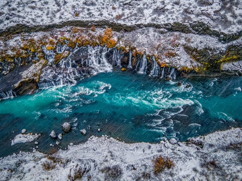 Lava falls