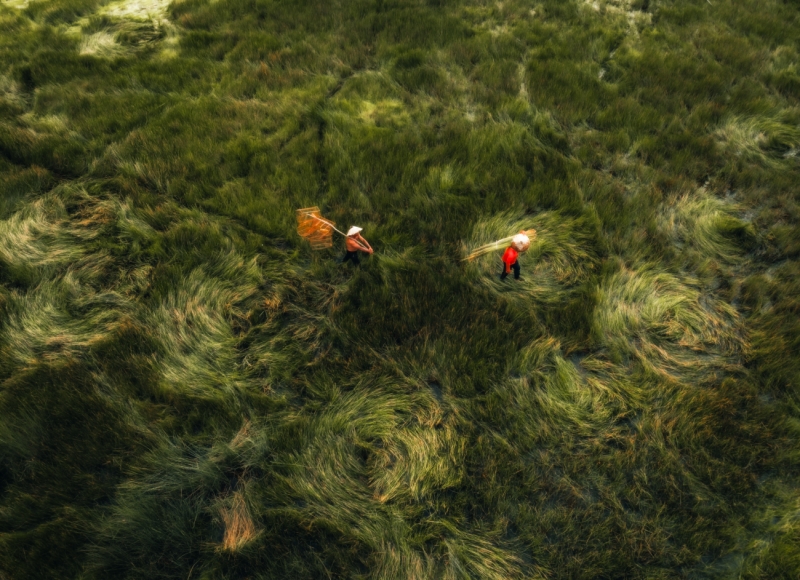 heading home after a hard working day