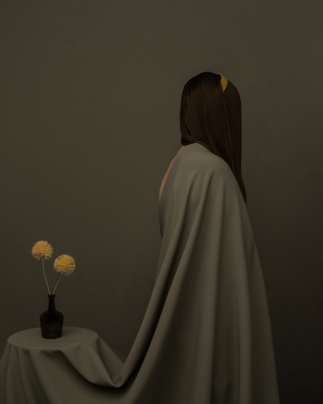 The girl from the painting